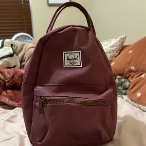 EUC Hershel mini backpack